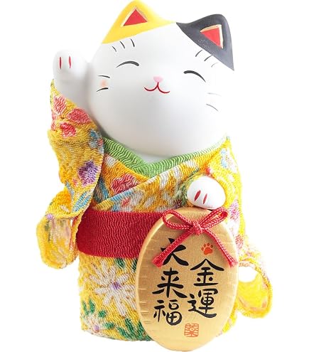 neko様専門　7 Amazon.com: Color 7539 Seven Lucky God Fukusuke Maneki Neko (No. 7