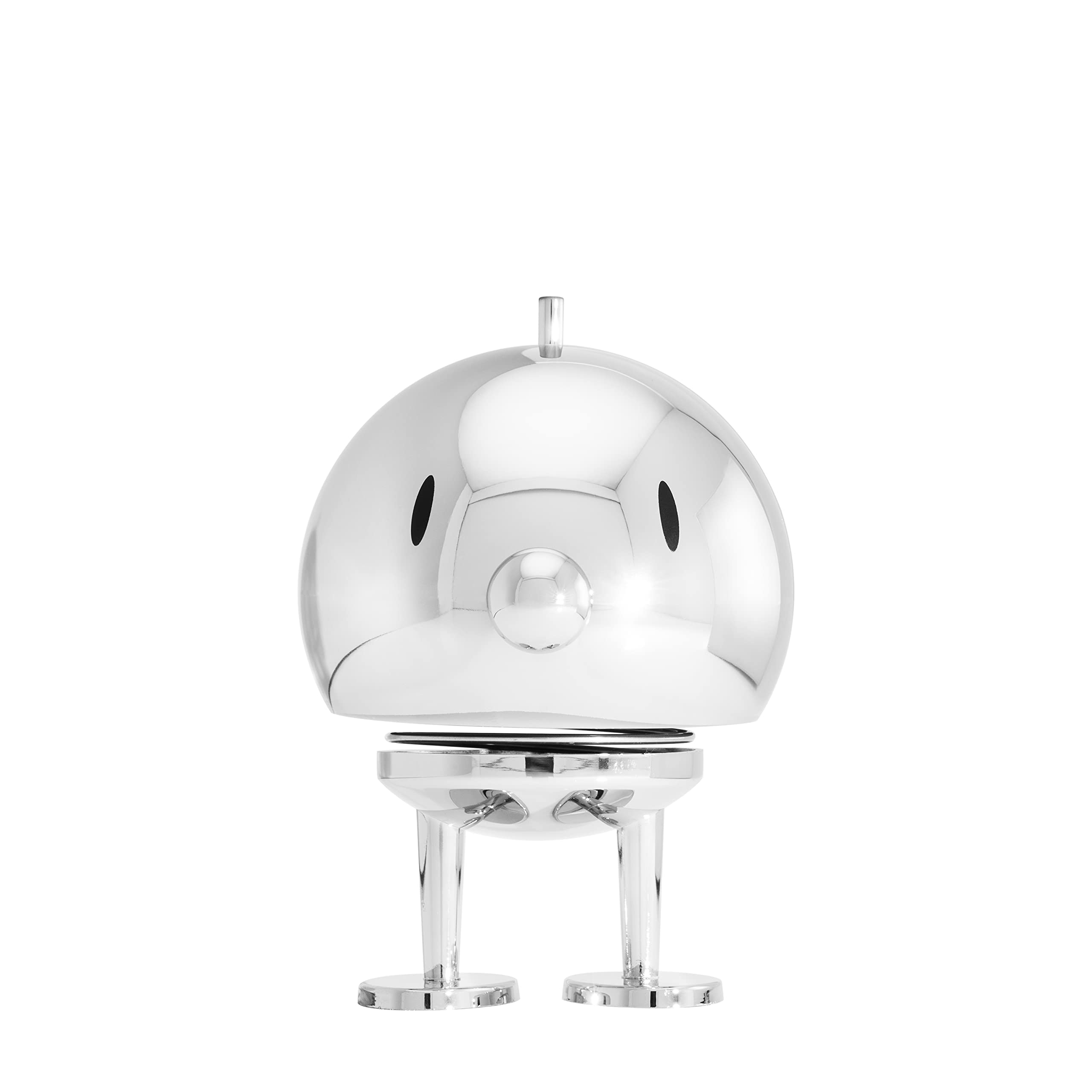 Hoptimist Bumble, Metal-Coatet, Funny Figure, Boy, Large (Chrome)