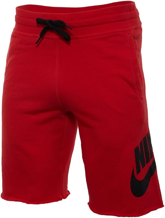 Nike NSW Alumni Shorts Uomo, University Red Black | Graffitishop