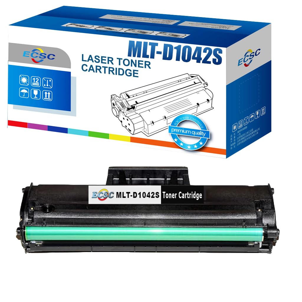 ECSC Compatible Toner Cartridge Replacement for Samsung ML-1660 ML-1665 ML-1670 ML-1675 ML-1860 ML-1865 ML-1865W SCX-3200 SCX-3205 SCX-3205W MLT-D1042S (Black)