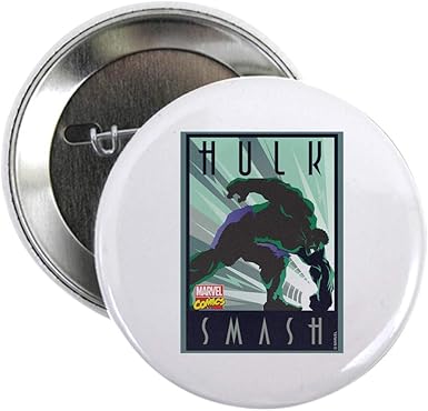 Amazon Com Cafepress Hulk Smash Decco 2 25 Button 2 25 Button