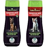 Furminator&reg; Deshedding Ultra Premium Shampoo &amp; Conditioner Bundle for Sensitive Skin. 16oz.