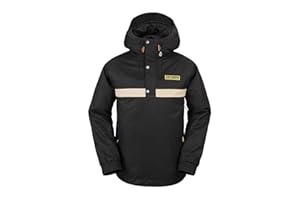 Volcom Men's Longo Pullover Anarok Hooded Snowboard Jacket