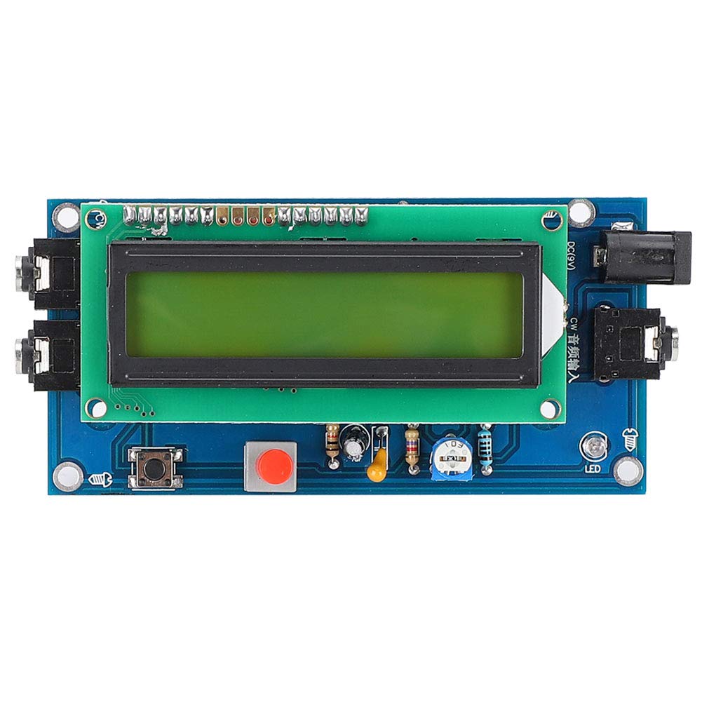 DC7-12V/500mA Ham Radio Telegraph CW Decoder Morse Code Reader, Morse Code Translator Decoder Reader Translator Interpreter, Morse Code Reader Translator LED Display