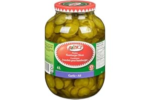 Bick's - Hamburger Dill Slices Garlic 4 lt (Pack of 2)
