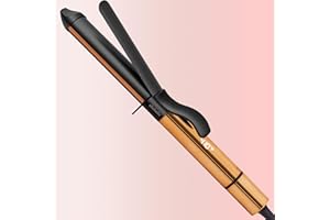 ELLA BELLA® Curling Iron 1 Inch • Professional Hair Curler • Curling Wand • Ceramic Curling Irons • Transform Your Look in Seconds • Suitable for All Hair Types • Say Goodbye to Heat Damage