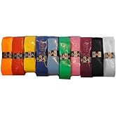 Karakal PU Supergrip Replacement Racquet Grip - Tennis/Badminton/Squash - Various Single Colours (Random Colour, 3 Grips)