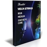 Danchet Violin Strings 4/4 Full Set Professional Performance Grade, Ball End, Nylon Wound 901B (Includes E, A, D, G Strings)&hellip;