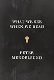 What We See When We Read