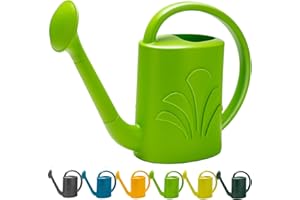 Watering Can 1 Gallon for Indoor and Outdoor Plants, Large Long Spout Plastic Water Can for House Plant Garden Flower with Sp