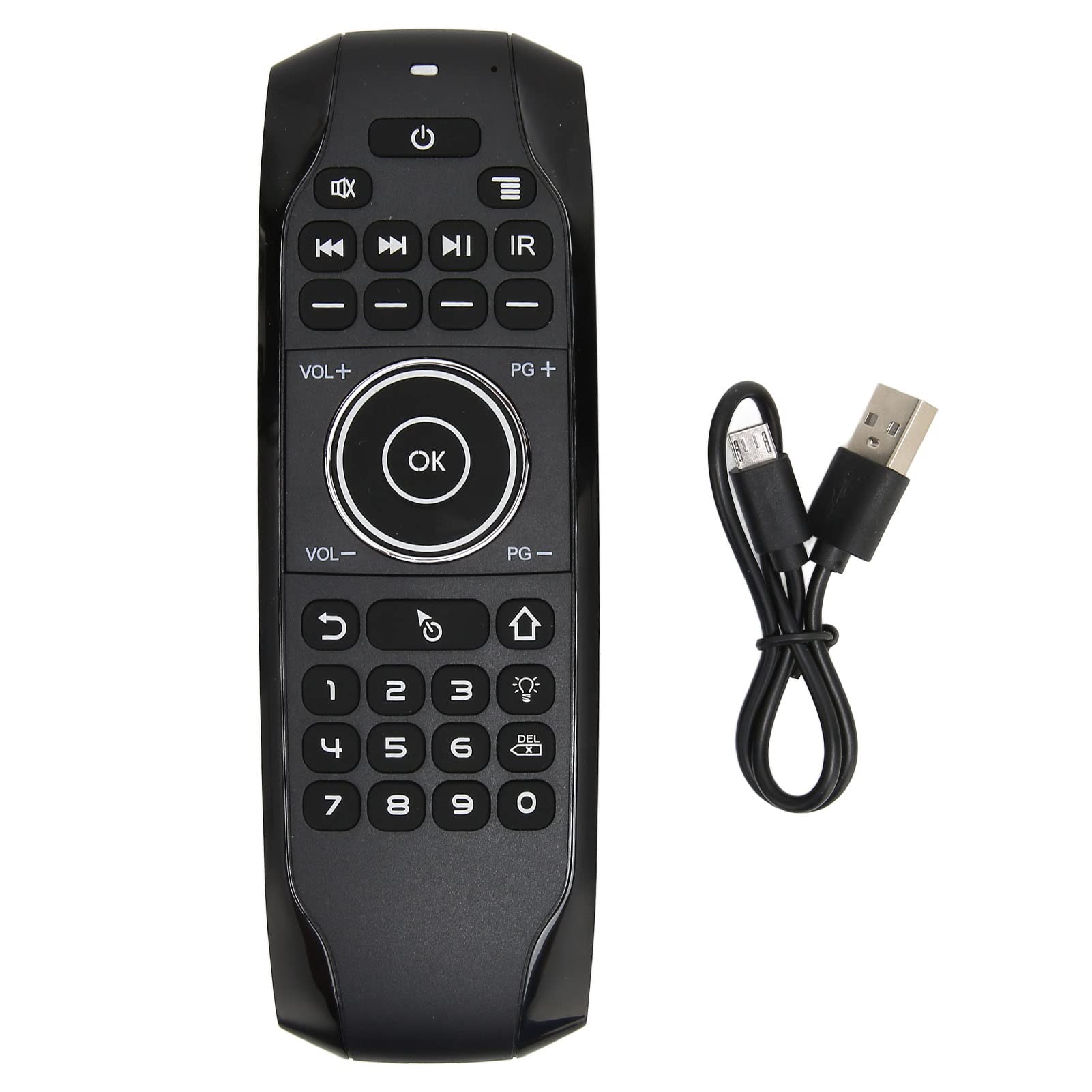 BT Air Remote Control with Voice Control, Two Colour LED Indicator, Auto Calibration, BT Pairing for TV Box Computer Smart Television (G7BTS)