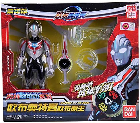 Amazon 中国限定 ウルトラアクションフィギュア ウルトラマンオーブ オーブオリジン 豪華版 並行輸入品 ロボット 子ども向けフィギュア おもちゃ