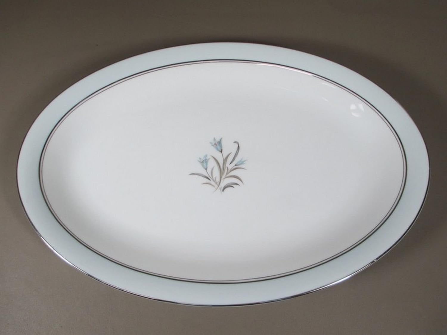 Noritake Fine China BLUEBELL 16" Oval Serving Platter