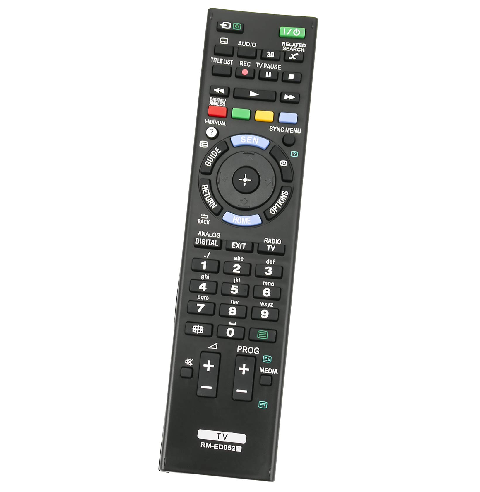 ALLIMITY RM-ED052 RMED052 Remote Control Replace fit for Sony Bravia TV KDL-32HX750 KDL-32W653A KDL-55HX855 KDL-55W809C KDL-42W802A KDL-46HX850 KDL-42W650A KDL-42W808A KDL-32HX751 KDL-55W809A