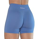 AUROLA Intensify V2.0 Women's Workout Shorts Athletic Running Shorts, Seamless High Waist Gym Yoga Shorts