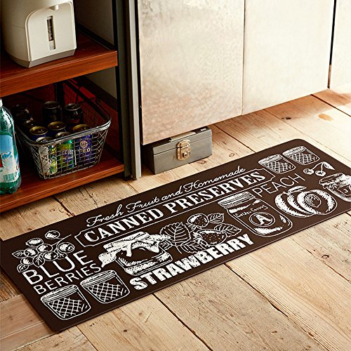 image for Ustide Classic Anti-Fatigue Kitchen Comfort Chef Floor Mat, 17.7x70.9
