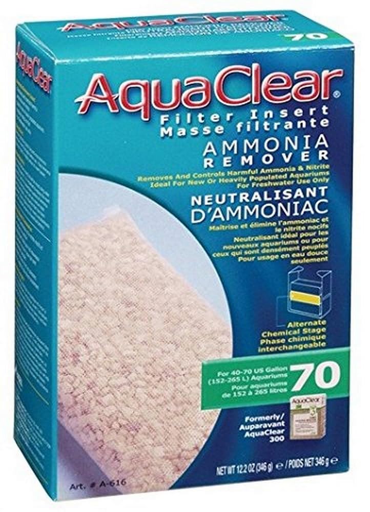 AquaClear Carbon Charge 70, Ammonium Remover, 300