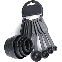 Measuring Cups and Spoons Set - A Must Kitchen Essential (8 Pieces Set)