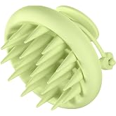 Roycederm Scalp Massager Brush Hair Scrubber &ndash; Soft Silicone Shampoo Brush for Scalp Care, Itchy Relief &amp; Deep Cleansing &ndash; Ideal for Dandruff, Seborrheic Dermatitis &amp; Scrub Use