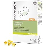 Pranarom - Digestive Support Pranacaps 30 Capsules - Certified Organic Ingredients - Safe, Pre-dosed, Easy to Swallow - Sustainable &amp; Eco-Friendly