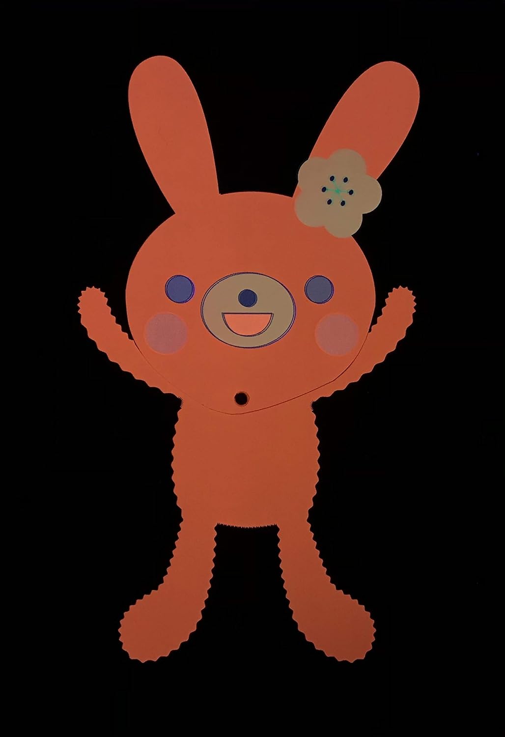 Amazon ブラックライトパネルシアター用 あわてんぼうのサンタクロース 知育 学習玩具 おもちゃ