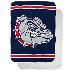 Gonzaga University Bulldogs Primary Logo Stripes