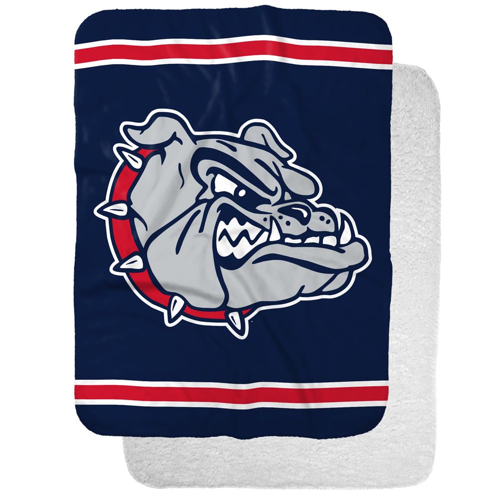 Gonzaga University Bulldogs Primary Logo Stripes
