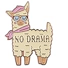 No Drama Llama Enamel Cute Pin