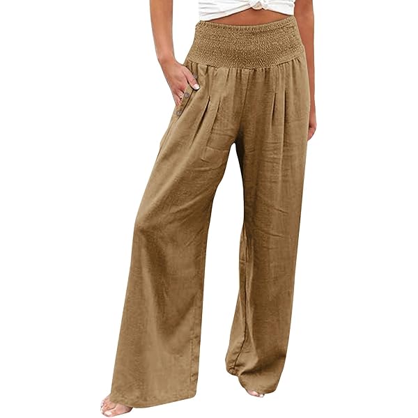 UGG Rosalinda Pant ブラウン フレアパンツ UGG Women's Rosalinda Pant Uggblock, Cedar BARK at Amazon