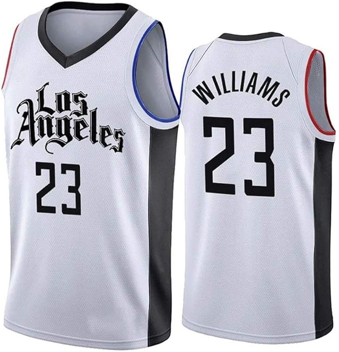 Williams Los Angeles 23 Camisetas de baloncesto para hombres