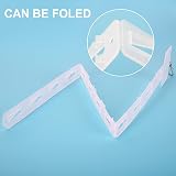 HawHawToys 12 Pack Plastic Merchandise Display Strips with S Hooks Retail view 3