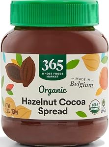 365 by Whole Foods Market, Organic Hazelnut Cocoa Spread, 12.3 Ounce