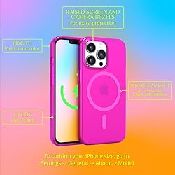 FELONY CASE - Neon Pink Crystal Clear Phone Case