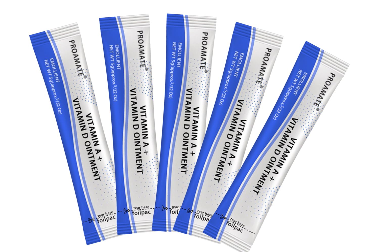 Tattoo Cream, 100Pcs Microblading Aftercare Ointment Vitamin A&D Anti Scar Tattoo Aftercare Cream for Makeup Microblading and Tattoo Healing Supplies (White 100 pcs/pack)