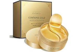 WINGLOV 60 PCS Under Eye Patches,Under Eye Patches for Puffy Eyes and Dark Circles,Brightening Eye Masks,Eye Patches with Collagen for Dark Circles,Reduces Wrinkles and Relieves Pressure