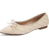 Lynweisy Women's Mary Jane Flats - Adjustable Buckle Strap Ballet Flats Shoes, Non-Slip Black/Silver Comfort Dress Flats