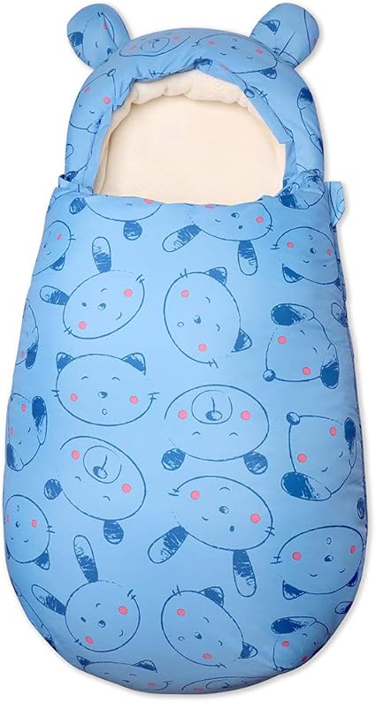 Gigoteuse Ete Bebe 3 Tog Sac De Couchage Pour Poussette Chanceliere Couverture Emmailloter 0 6 Mois Bleu Amazon Fr Bebes Puericulture