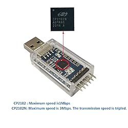 DSD TECH 2PCS USB to TTL Serial Adapter with CP2102
