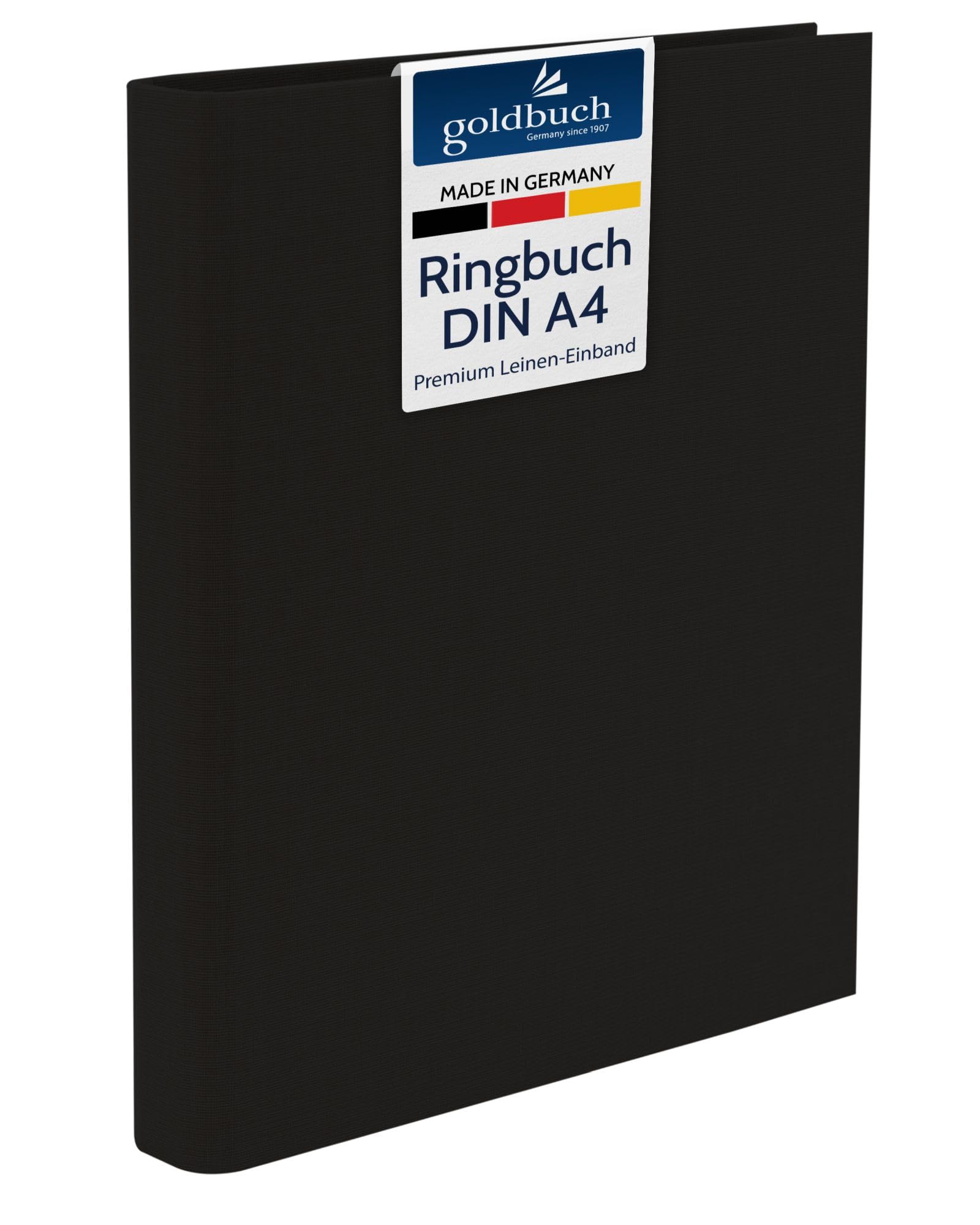 Goldbuch Bella Vista Photo Ring Binder 26 x 32 cm Linen 37 26,3 x 32 cm Black