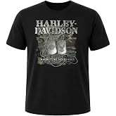 Harley-Davidson Military, Exclusive Overseas Tour, Men&rsquo;s Licensed Military Dog Tags T-Shirt
