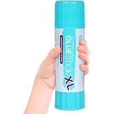 Darice Giant Disappearing Purple Glue Sticks, Large 115-gram Jumbo XL Glue Stick - Dries Clear, Washable, Non-Toxic - Classroom Back to School Supplies - 1 Pack 4.05oz