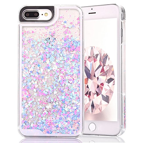 Iphone 7 plus case, caka iphone 7 plus glitter case flo…