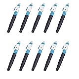 fyboptwu - 10 pcs LC Singlemode Fiber Optic Quick