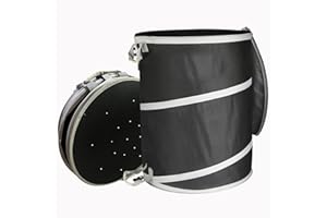 AIFLAG Collapsible Trash Can for Yard Waste & Camping, 42 Gallon Pop-Up Garbage Bag with Hard Bottom & Zipper Lid, Heavy Duty Reusable Outdoor Trash Can for Lawn Care, Garden, RV, Indoor Storage