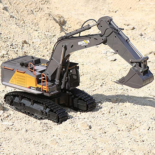 AWJK Fernbedienung Bagger 22 Kanäle Ferngesteuerter Rc Bagger Hergestellt Mit Einem Wahren Verhältnis Von 1:14 Metall… – Bild 4