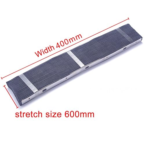 ToAuto Retractable Accordion Way Dust Cover For Bridgeport Milling Machine - Rubber Protection