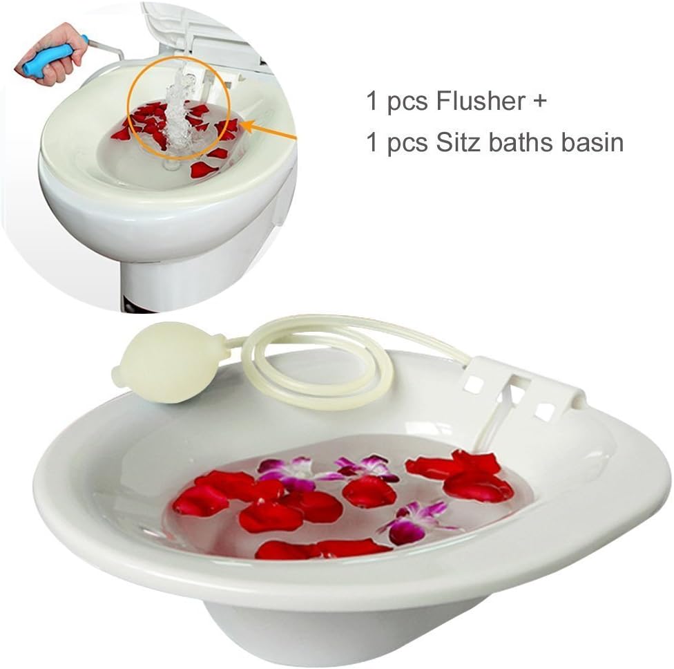 Travelmall Fumigation Medicated Bath Hip Bath Tub Kit,Avoid Squatting