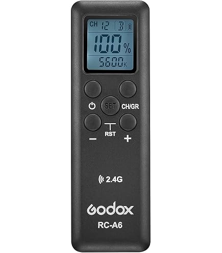 Amazon.com: Godox RC-A5 Remote Control 16 Channels 6 Groups