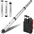 River Hill Golf Golf Ball Retriever, Aluminum Alloy Picker Upper Tube, Golf Balls Shagger Grabber, Ball Collector, Pickup Tool Device for Men Women