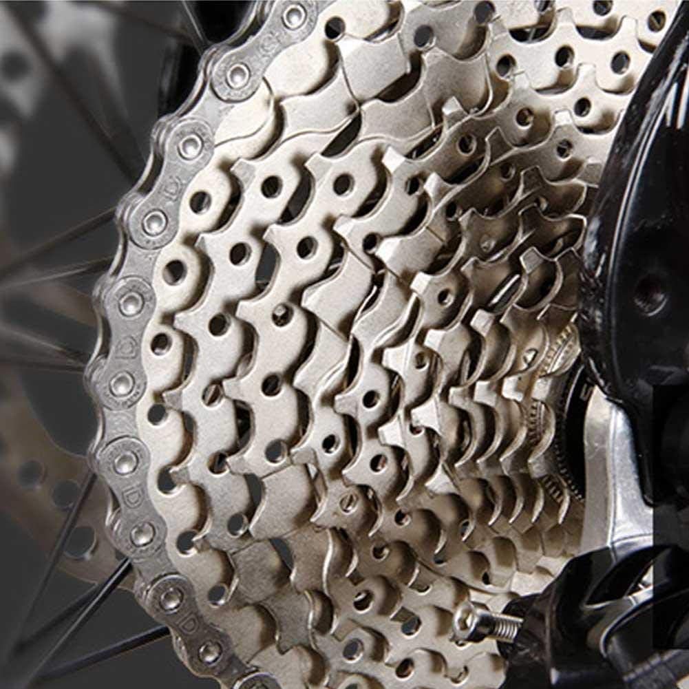 VGEBY Bicycle Chains, 116 Links 10 Speed Steel Ultra Light Bike Chain Cycling Speed Chain Accessory Bicycles And Spare Parts Ride - Image 5